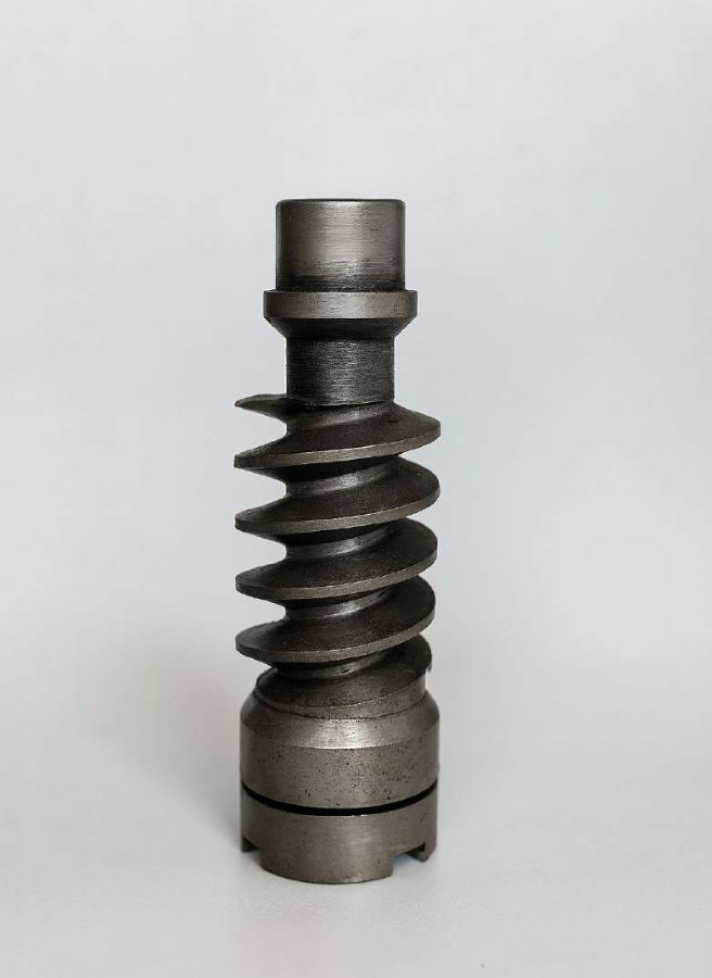 Worm gear shaft